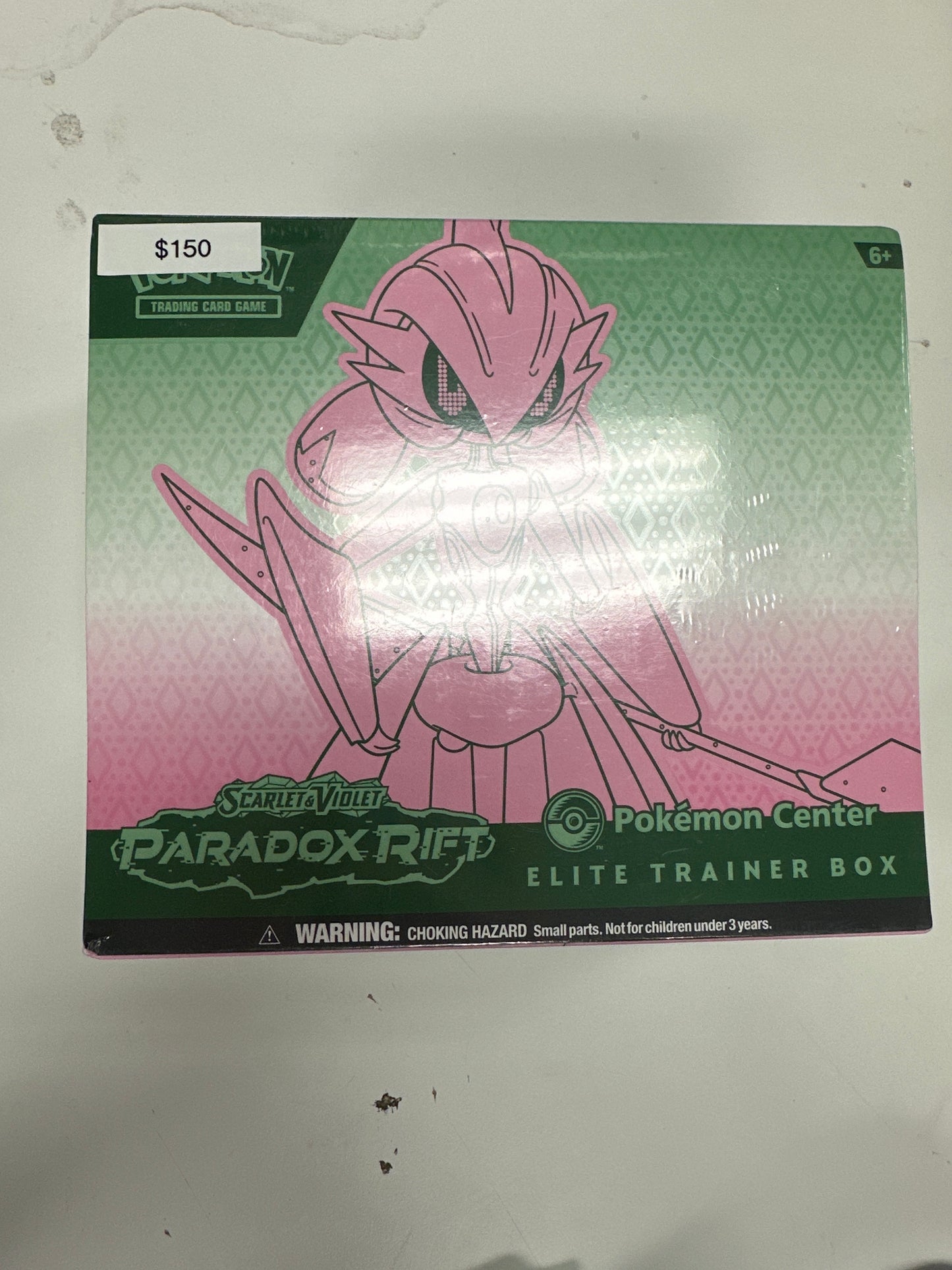 Pokémon Paradox Rift Elite Trainer Box Pokemon Center (Iron Bundle)