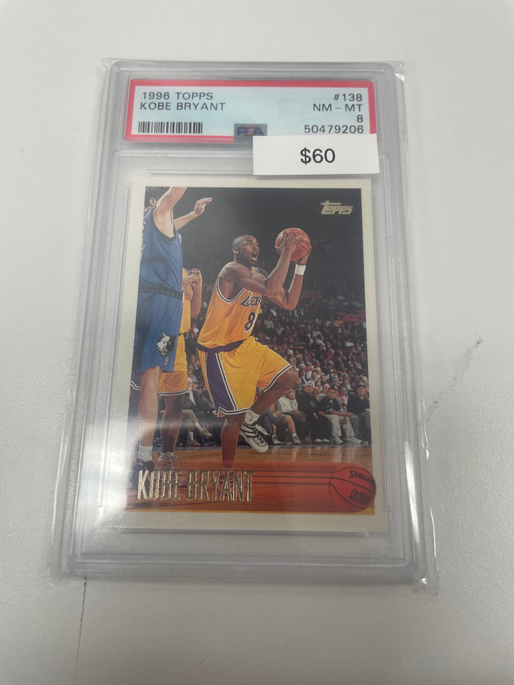 1996 Topps Kobe Bryant Rookie 
