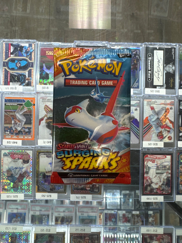 Pokémon Surging Sparks Booster Pack