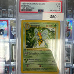 Pokemon Beedrill 7/62 1st Edition PSA 5