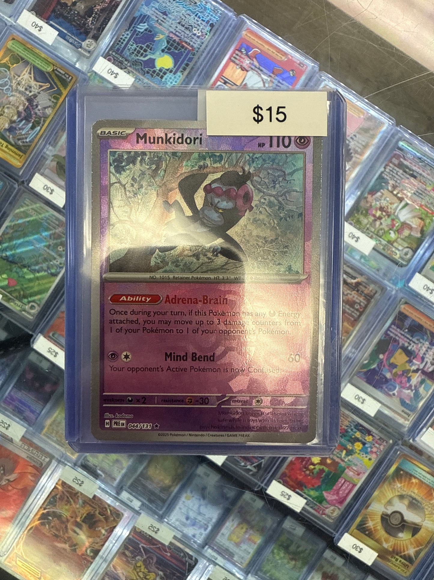 Pokémon MUNKIDORI Masterball 044/131