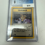 Team Rocket 1st Ed Imposter Oak’s Revenge #76/82 CGC 9