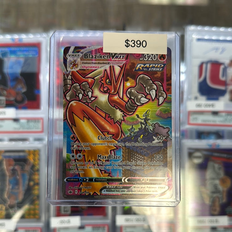 Pokémon Chilling Reign BLAZIKEN VMAX 201/198