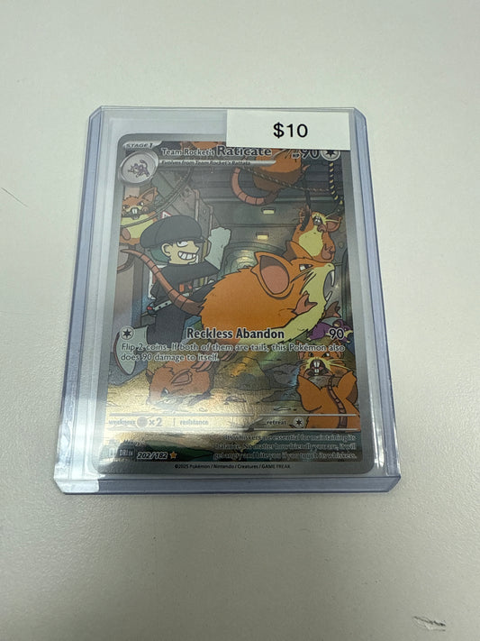 Destined Rivals Team Rocket’s Raticate #202/182