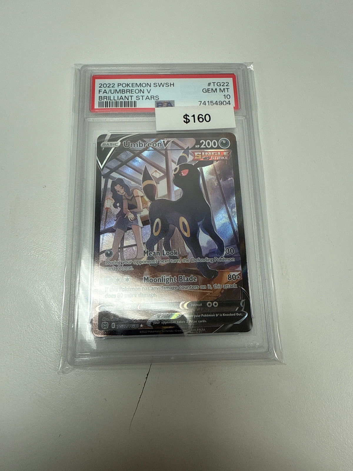 Brilliant Stars Umbreon V #tg22/tg30 PSA 10
