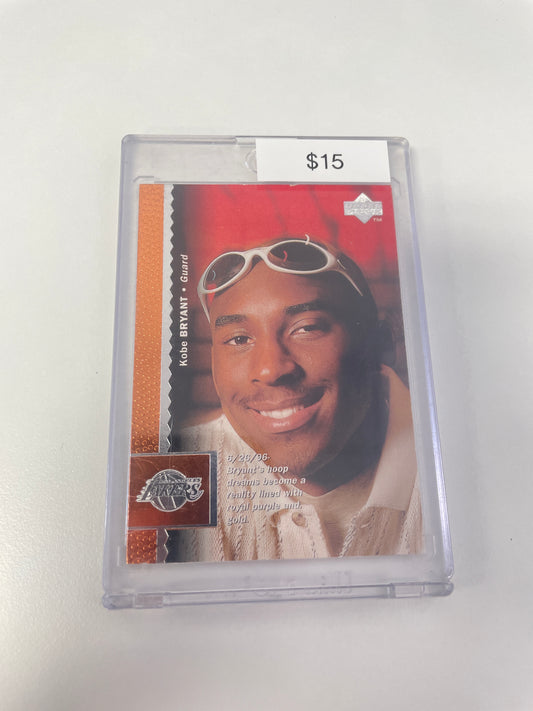 Upper Deck Kobe Bryant Rookie #58