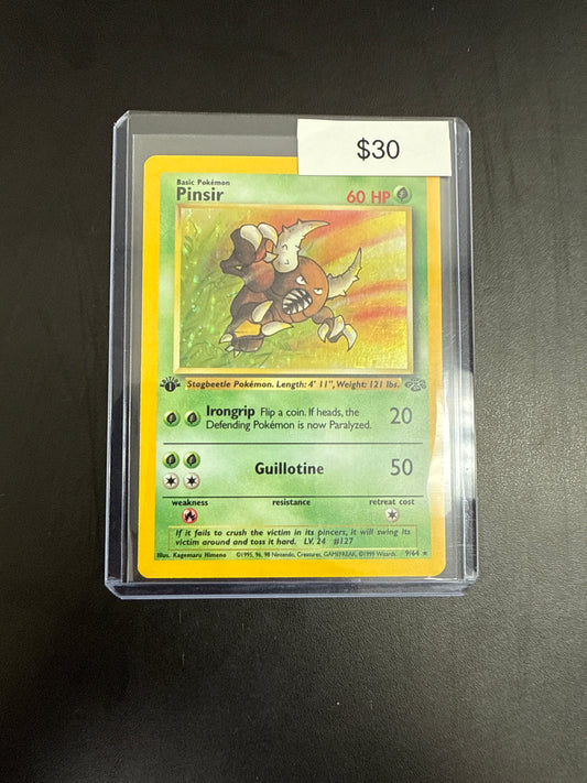 Pokémon PINSIR 9/64 1st Ed.