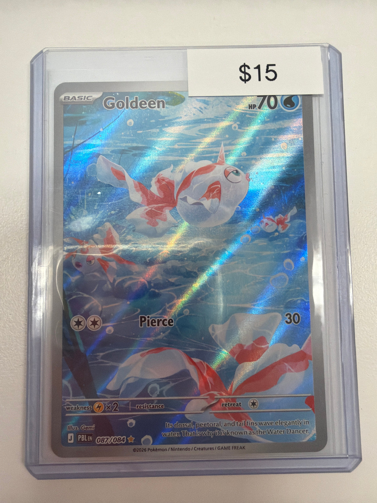 Pokemon Goldeen 087/084