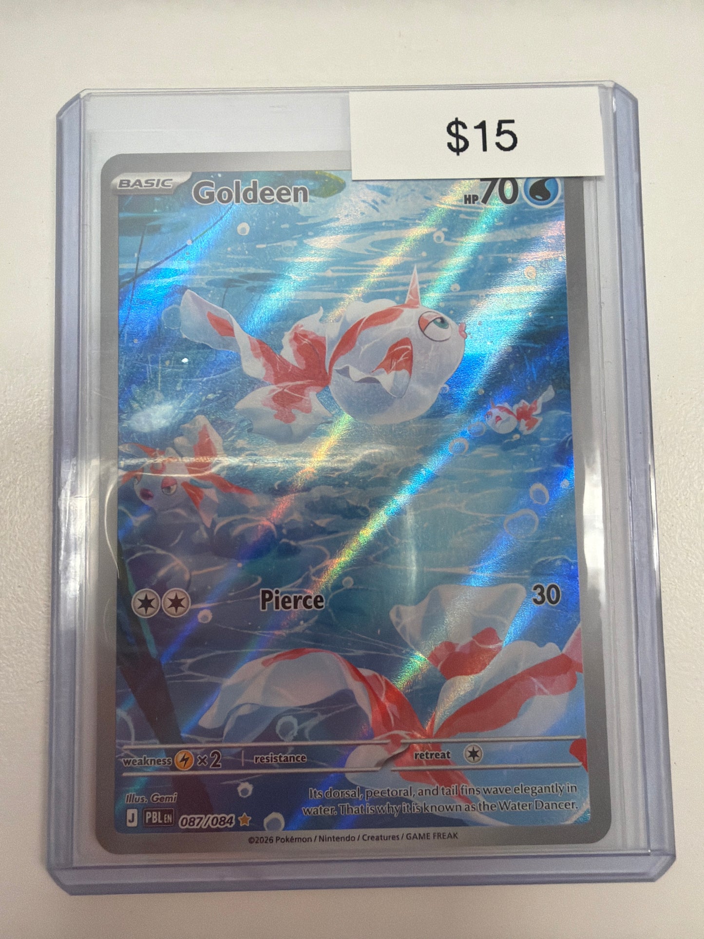 Pokemon Goldeen 087/084