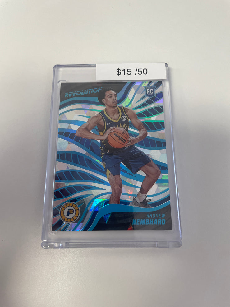 2023 Revolution Andrew Nembhard Cosmic Rookie /50 