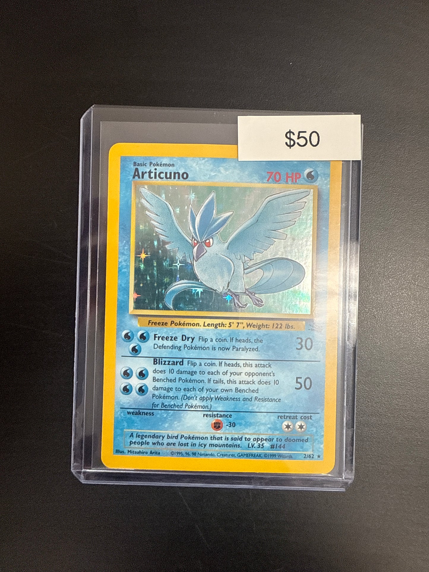 Pokémon Articuno Holo 2/62
