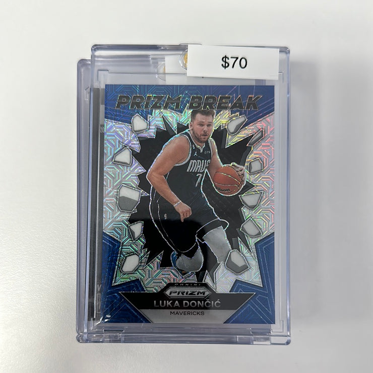 2023 Prizm Break Luca Doncic Mojo /25 