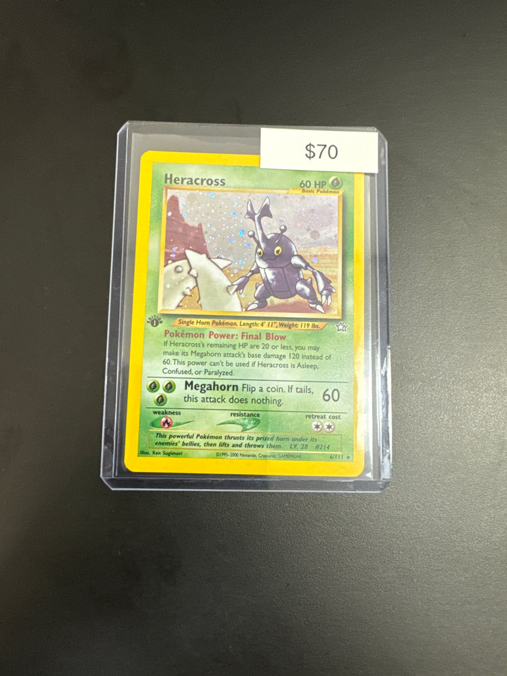 Pokémon Hercross 1st Ed. Holo 6/111