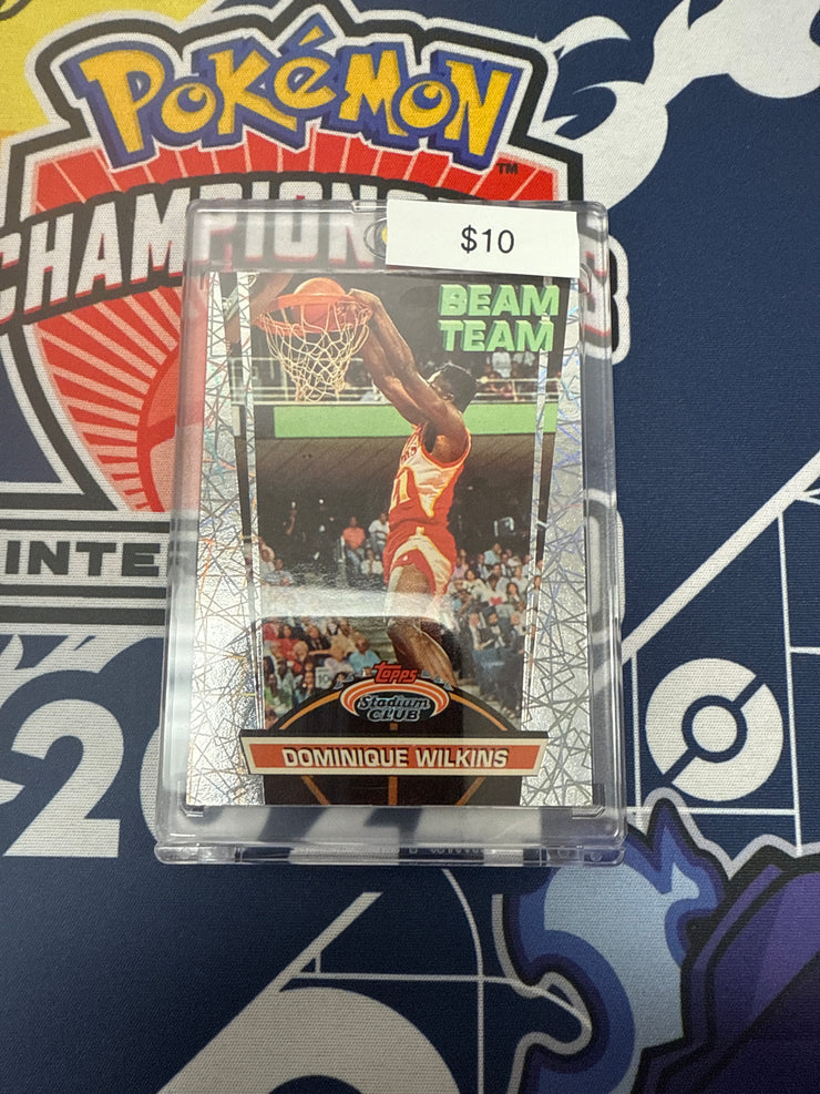 1993 Topps Dominque Wilkins Beam Team 