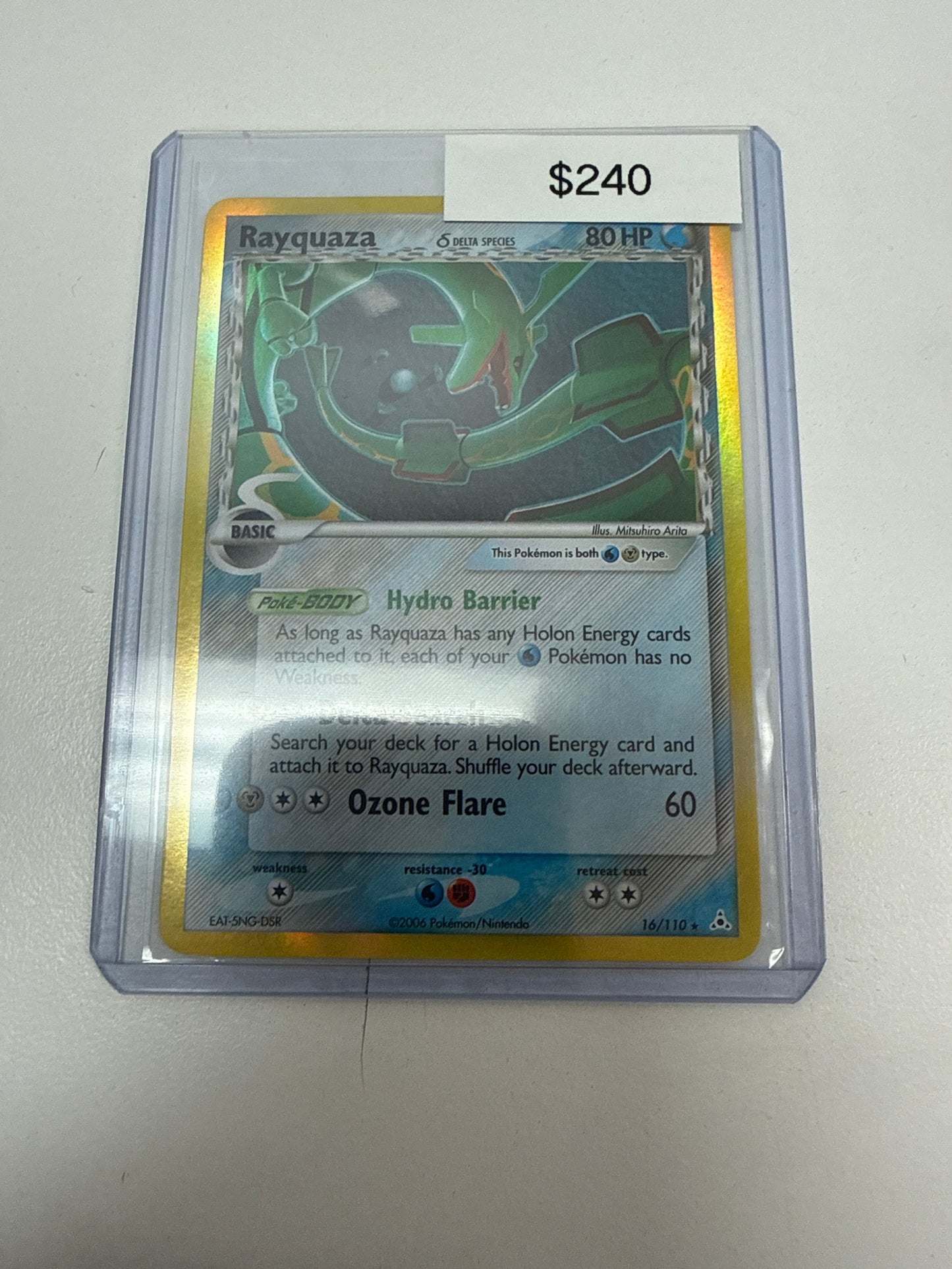 Pokémon Rayquaza Delta Species Holon Phantoms 16/110