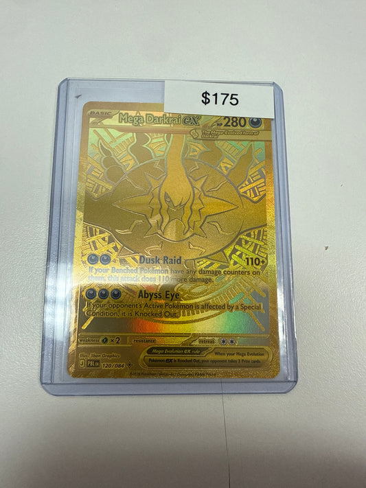 Pokemon Mega Darkrai Ex Gold #120/084