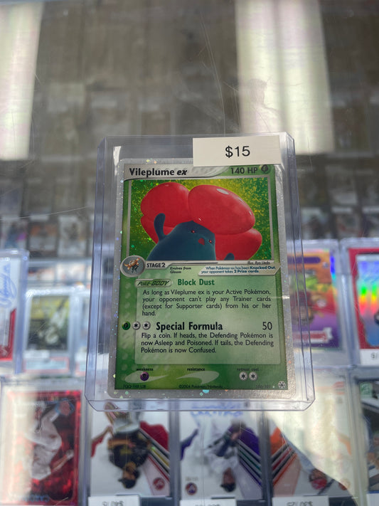 Pokemon Vileplume Ex #100/101