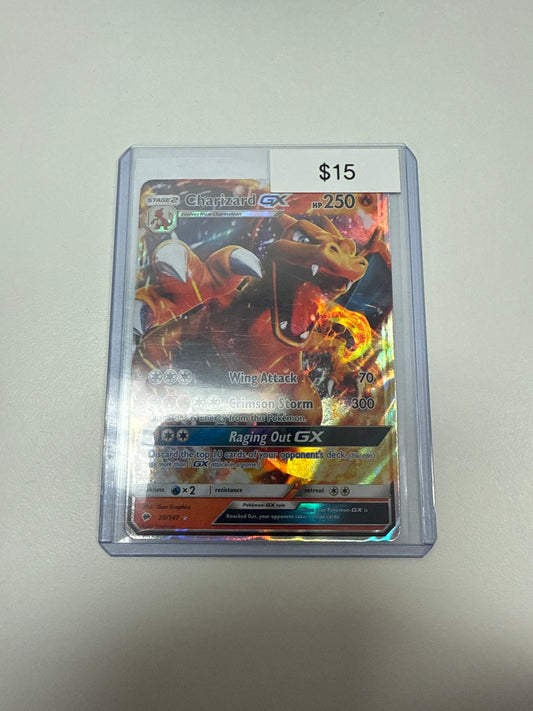 Pokemon Charizard Gx #20/147