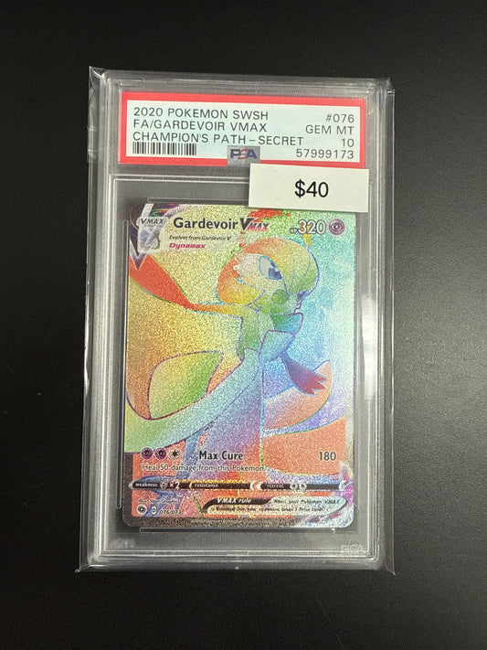 Pokémon GARDEVOIR VMAX Secret 076 PSA 10