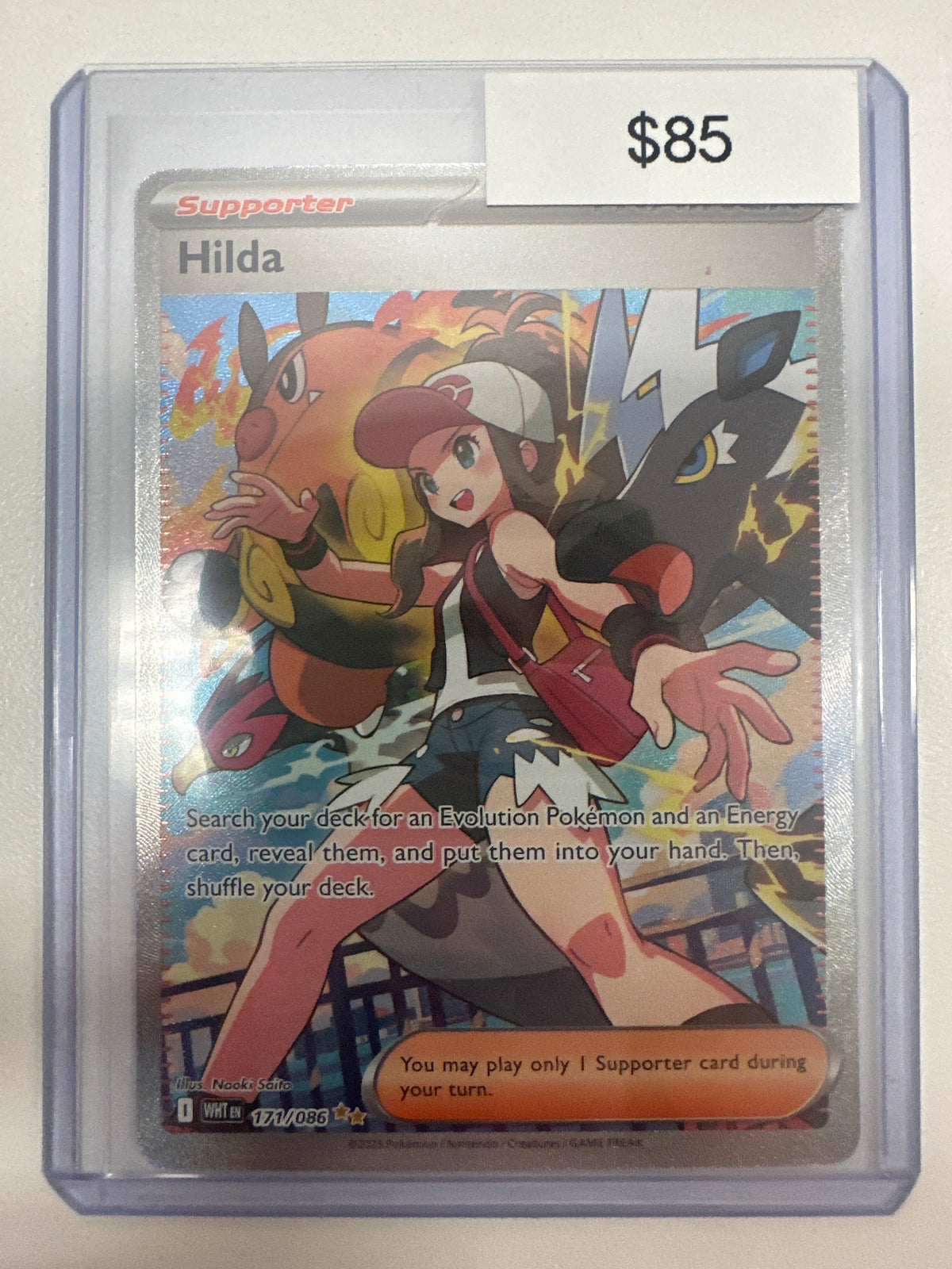 Pokemon White Flare Hilda 171/086