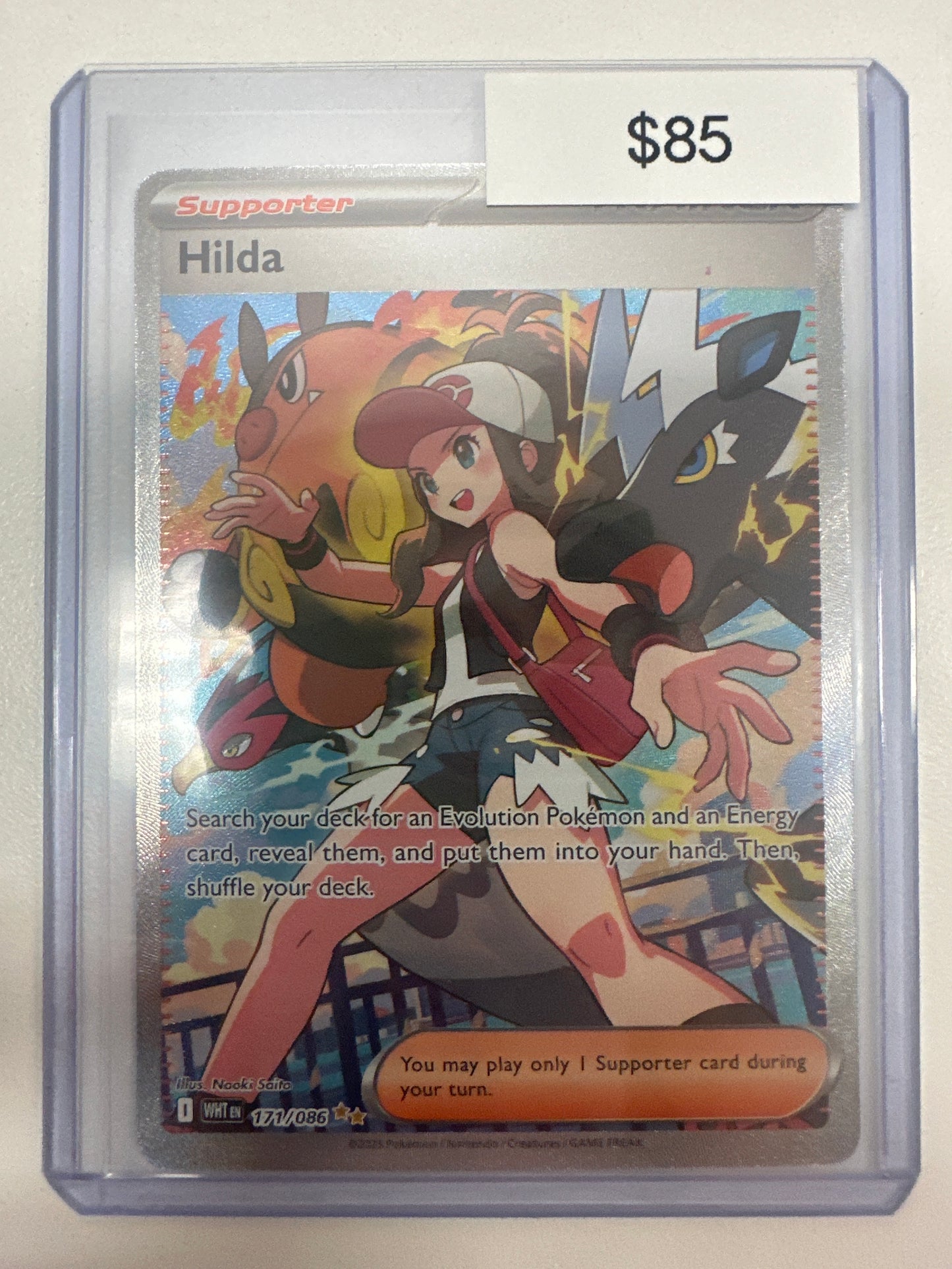 Pokemon White Flare Hilda 171/086