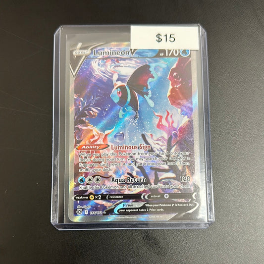 Pokémon LUMINEON V 156/172