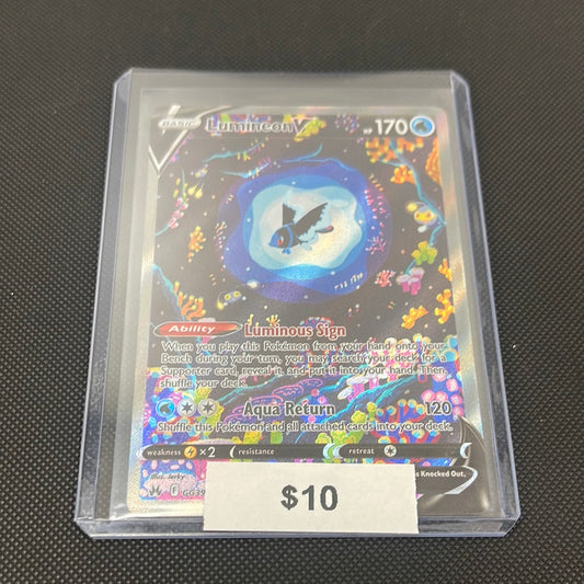 Pokémon Lumineon V Crown Zenith GG39/GG70