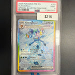 Pokemon Glaceon EX Prismatic #150 PSA 9