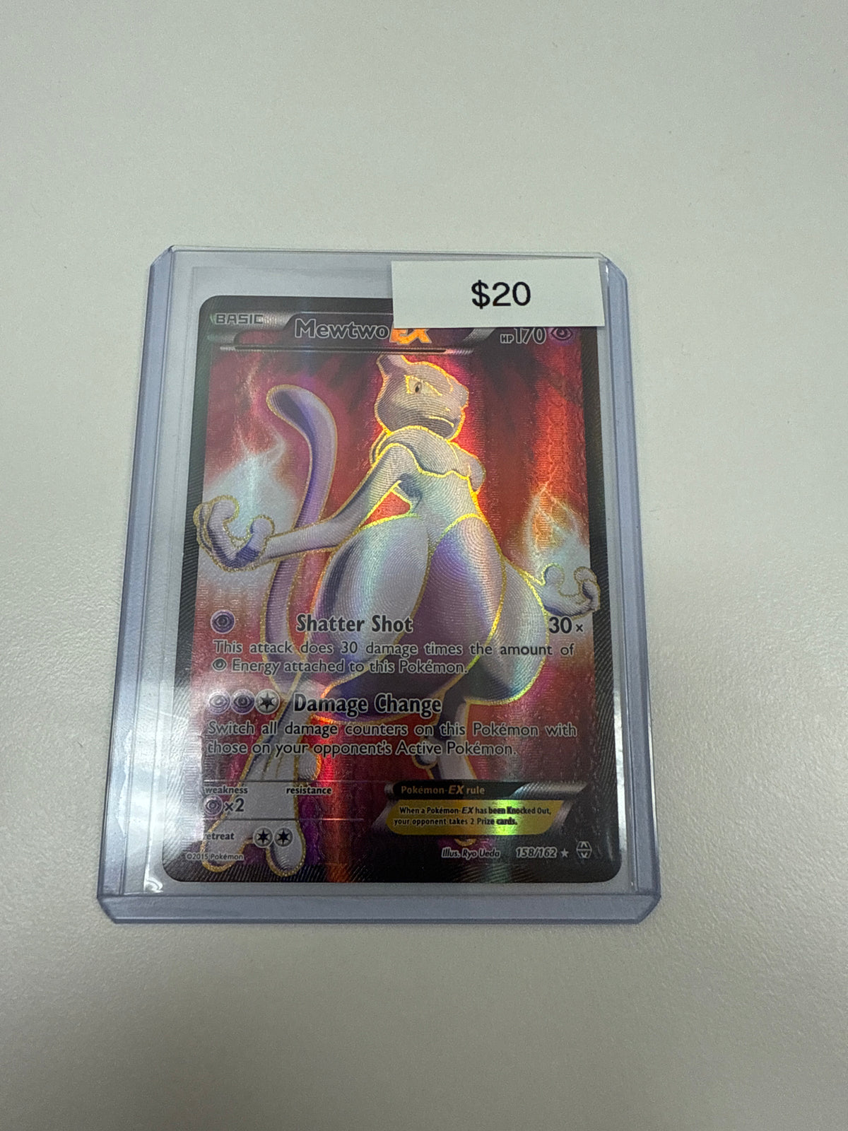 Pokemon Mewtwo Ex #158/172