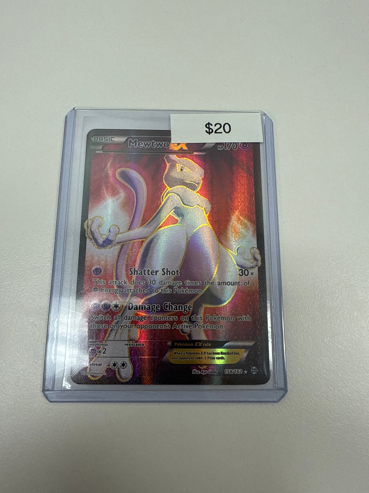 Pokemon Mewtwo Ex #158/172