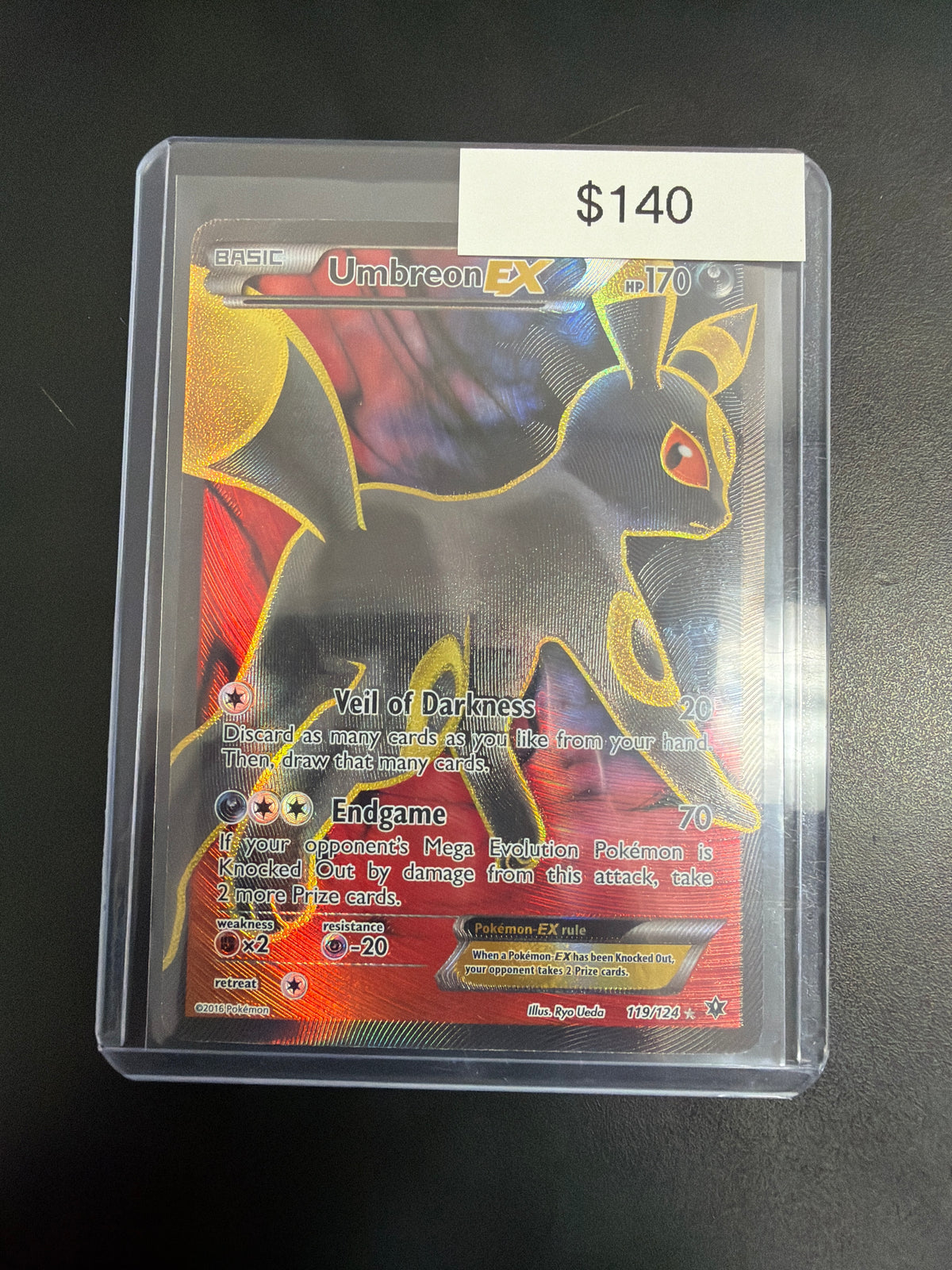 Pokemon Umbreon EX #119/124
