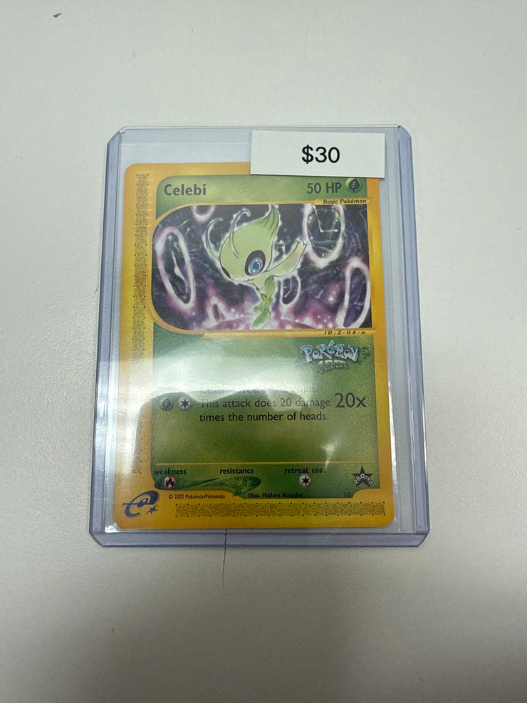 Pokemon Celebi Pokemon 4 Ever Promo 