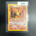 Pokemon Moltres Fossil 12/62 1st Ed. NM