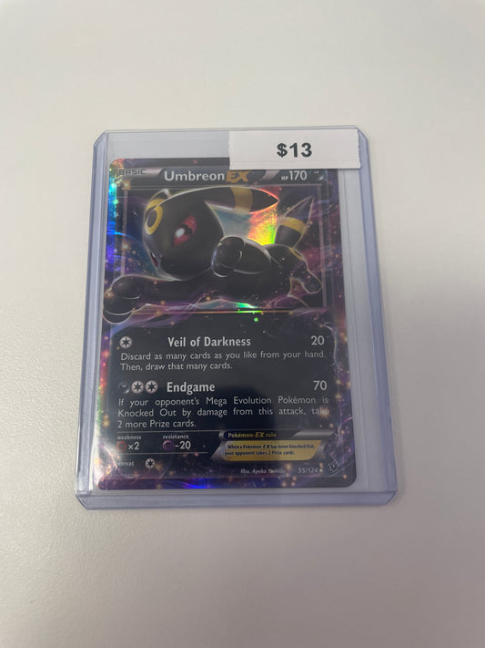 Pokemon Umbreon Ex #55/124