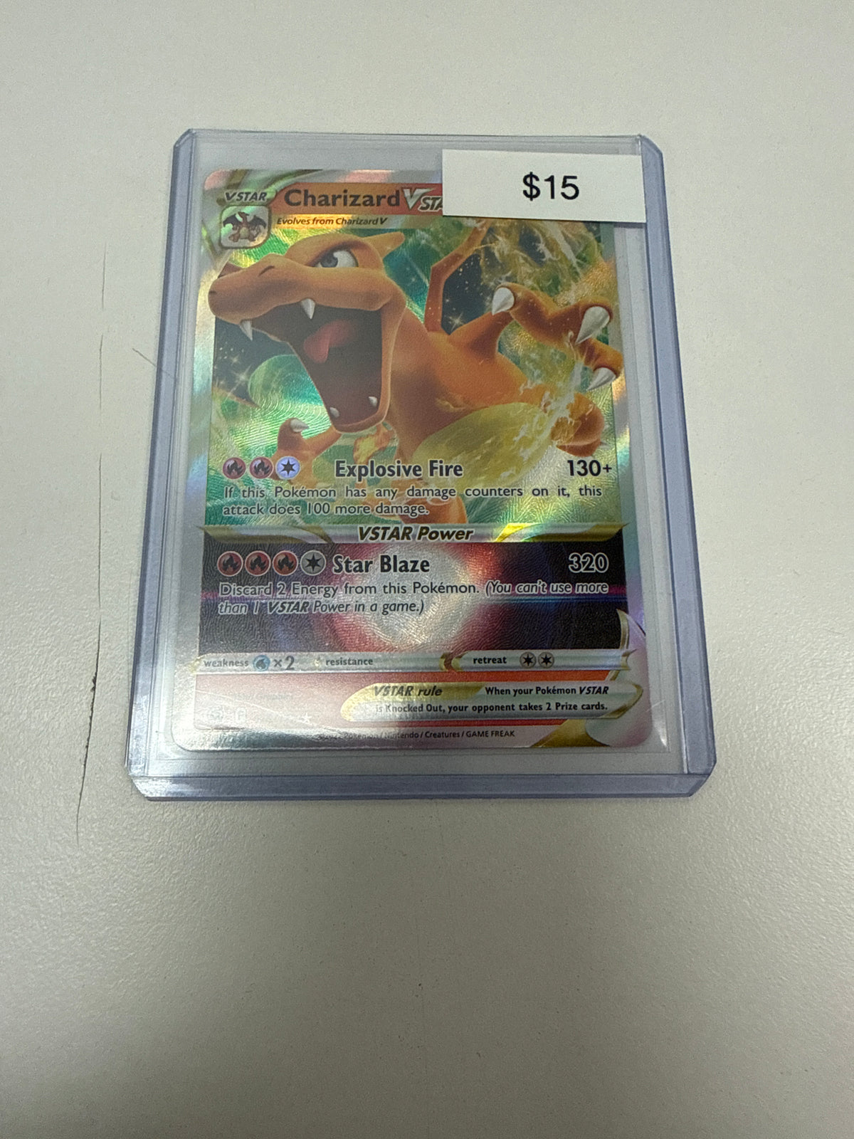 Pokemon Charizard Vstar 018/172