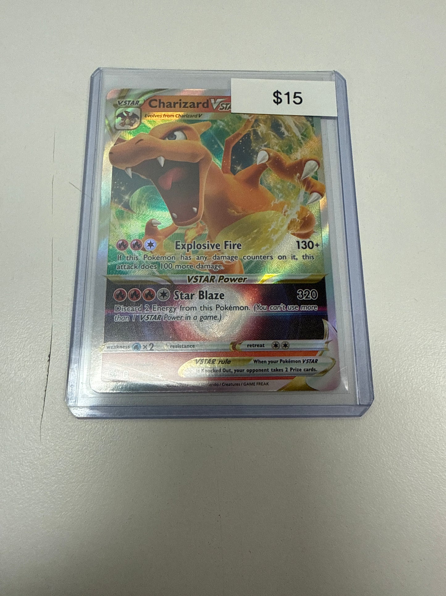 Pokemon Charizard Vstar 018/172