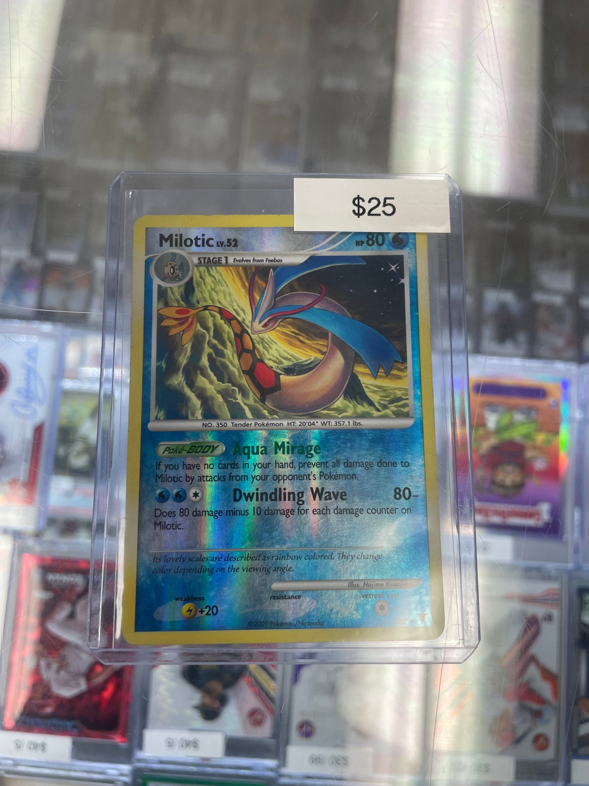 Pokemon Milotic Reverse Holo #SH7
