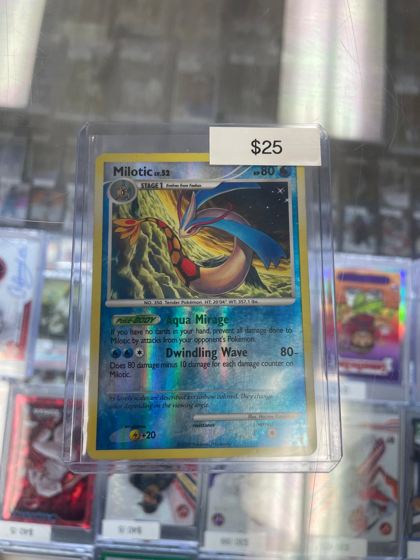 Pokemon Milotic Reverse Holo #SH7