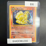 Pokemon Base Set Shadowless Ninetales #12/102 HP