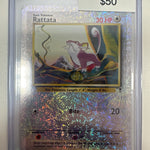 Pokemon Rattata Legendary Collection Reverse Holo 89/110