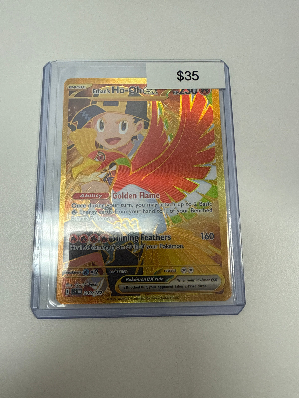 Pokemon Ethan’s Ho-Oh Gold #239/182