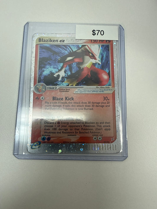 Pokemon Blaziken Ex #89/95