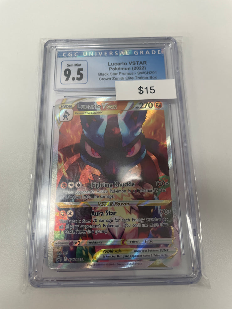Pokemon Lucario Vstar Promo 