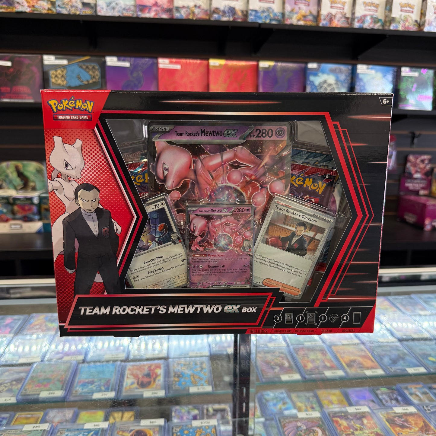 Pokémon Team Rockets Mewtwo EX Box
