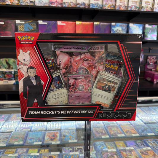 Pokémon Team Rockets Mewtwo EX Box