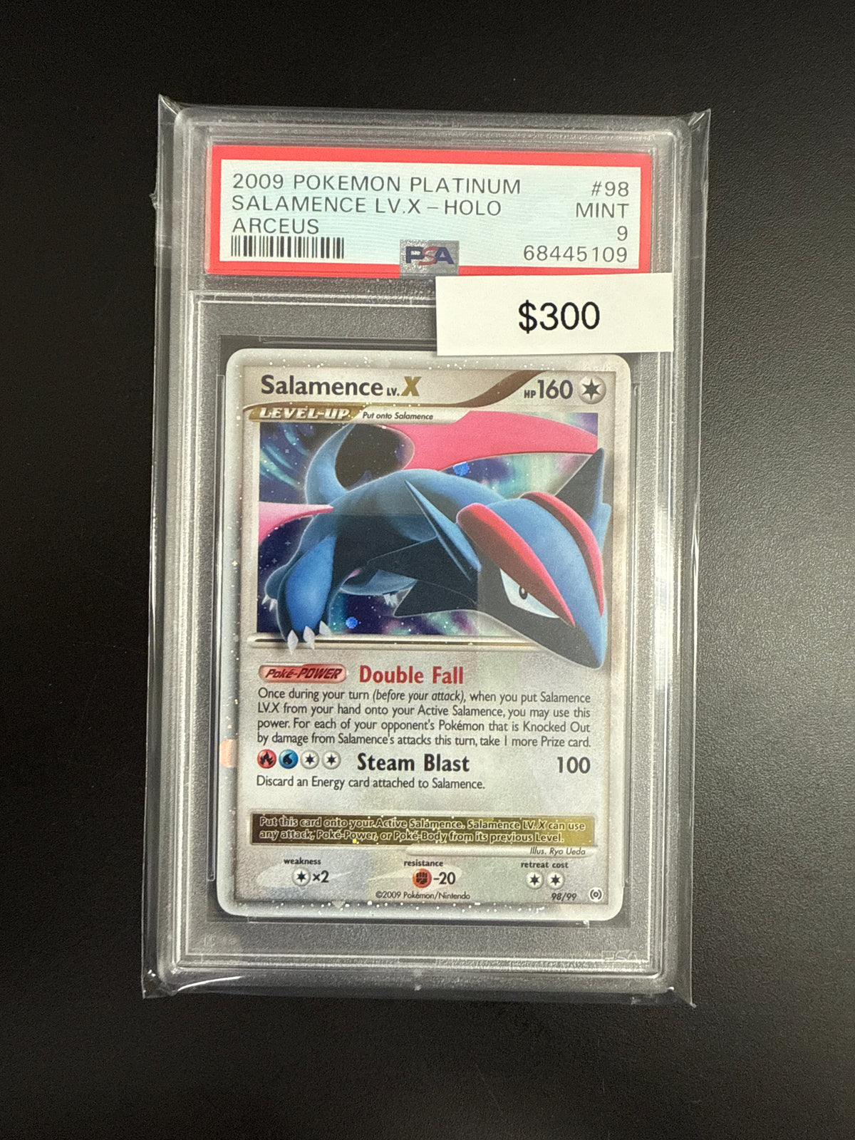 Pokémon Salamence Lv. X PSA 9
