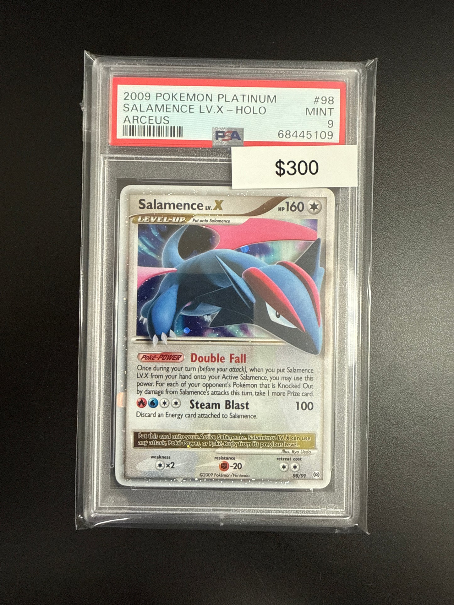 Pokémon Salamence Lv. X PSA 9