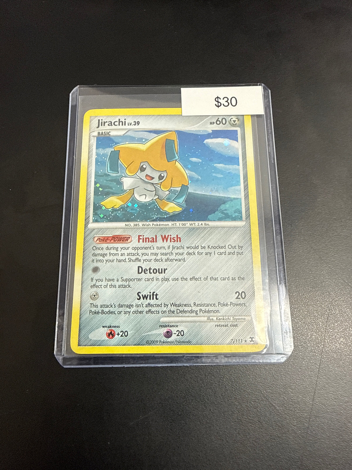 Pokemon Jirachi Holo #7/111