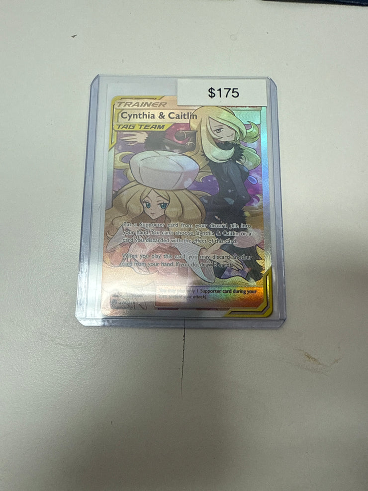 Pokemon Cynthia & Caitlin Full Art 