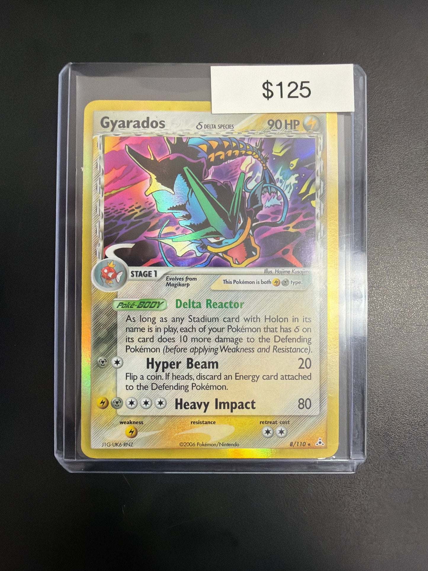 Pokemon Delta Species Gyarados 8/110 NM
